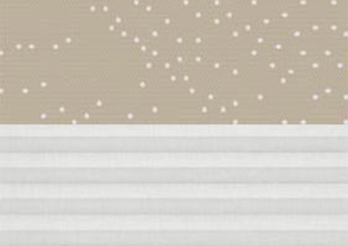Duo Blind (Blackout), 4579 Natural & 1016 White - VELUX Loft Blind - Image 4